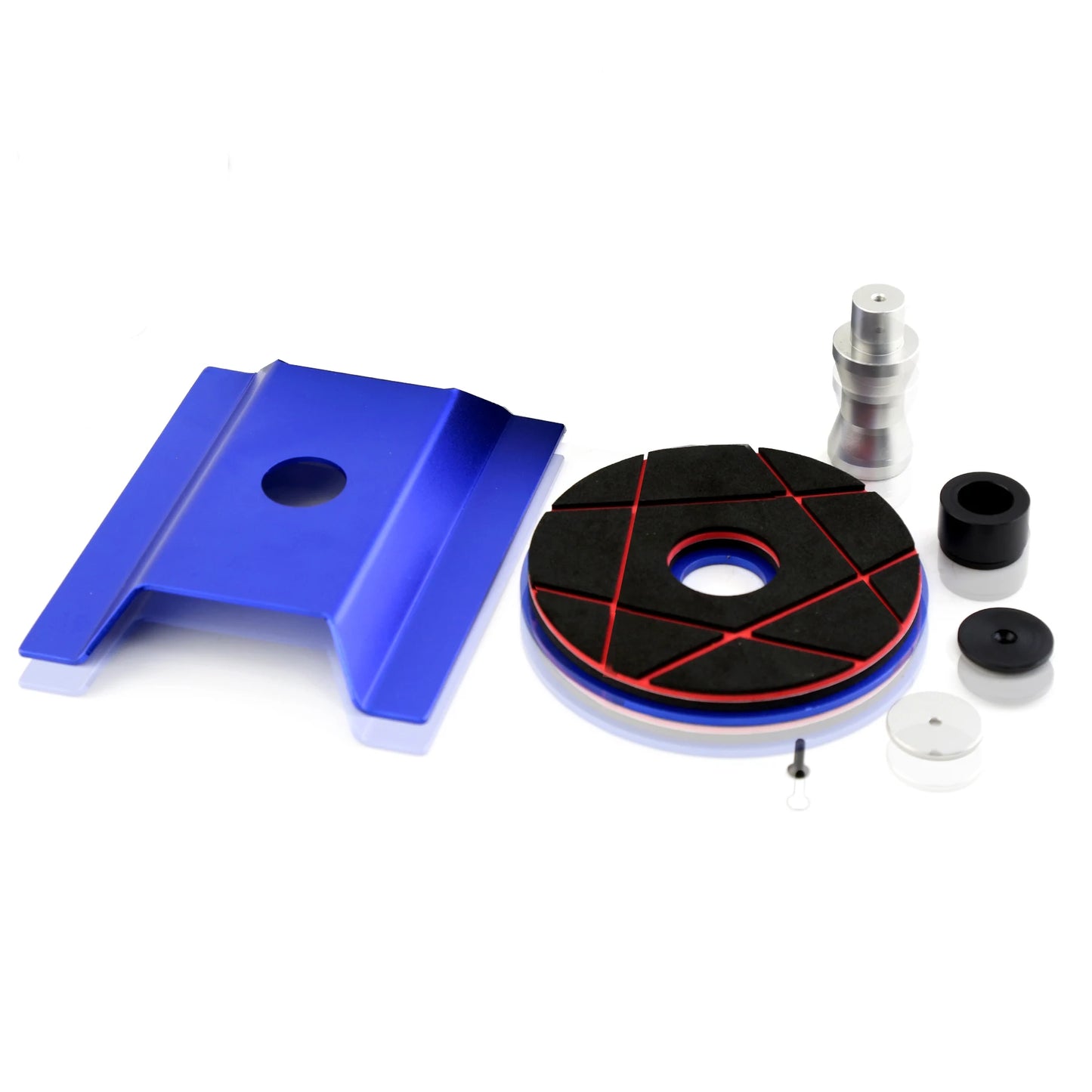 RC Car Work Stand Aluminum Repair Workstation 360 Degree for for 1/8 1/10 1/12 Scale Cars Trucks Buggies