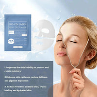 1/3/5/10PCS Bio Collagen Face Mask Anti Wrinkle Fade Face Fine Line Lift Firm Skin Anti-Aging Brighten SkinCare Korean Cosmetics