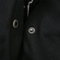 Kliou Letter Shape Patchwork Coats Women Casual Classic Panelled Long Sleeve Single Breasted Croped Jacket Female Street Outwear