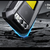 FOSSiBOT F106 PRO 4G Rugged Smartphone Android 14 15GB(8+7GB Extended) 256GB ROM 12000mAh 48MP 30W 6.58 Inch FHD+ Cellphone NFC