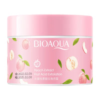 BIOAQUA Honey Peach Exfoliating Facial Cream Scrub Exfoliant Body Scrub Moisturizing Nourishing Exfoliator Face Cream Skin Care