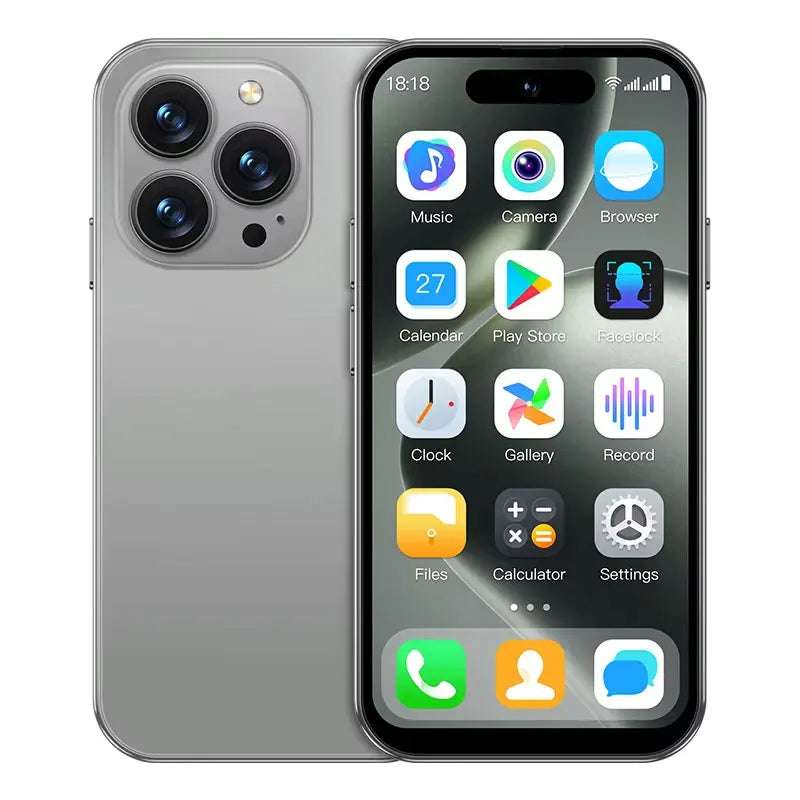 New ONEMYTH M17 Pro Mini Smartphone 4G Dual SIM 4.0-inch HD Full Screen 2000mAh 2GB+16GB 3GB+64GB Android 12 Play Store Best Gif