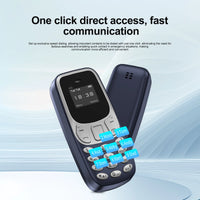 SERVO BM10 4G Mini Button Function Phone Speed Dial Auto Call Recorder Blacklist 2 SIM Small Mobile Phone Multilingual 2025 New