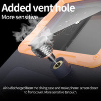 Professional Diving Phone Case For iPhone 15 14 13 12 Pro Max Underwater Taking Waterproof Cases Cover For SamsungS22 S23 Huawei