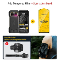 Ulefone Armor 27 Pro 5G Rugged Phone 10600mAh Smartphone 50MP Camera 64MP Night Android 14 Up to 24GB+256GB NFC Waterproof Phone