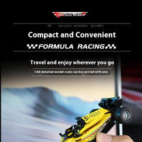 2025 New RC car August  Product 1:64 Mini Alloy Car Model, Adjustable Lighting Formula Racing, Children's Remote Control Car