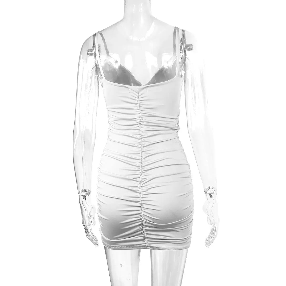 Women's Sexy Spaghetti Strap Bodycon Short Dresses,Mini Dress,Red Dresses,Woman Clothing,New In Dress,Party Dress,Clothes