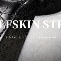 Fashion Mens Watches Top Brand Luxury Genuine Leather Strap Quartz Men's Watch Business Casual Date Chronograph Watch Men