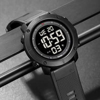 SKMEI 2122 Men's Electronic Watch Sports Waterproof Glow Electronic Watch Multi functional Student LED Watch Men's