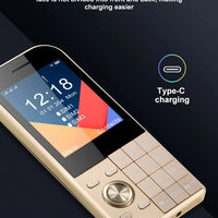 2025 New Push Button Mobile Phone 2.8' Three SIM 3SIM Bluetooth Flashlight MP3 Wireless FM Camera Vibration BigHorn CellPhone