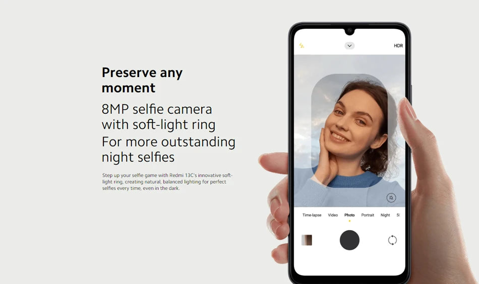 Global Version Xiaomi Redmi 13C MIUI 14 Smartphone MTK Helio G85 Octacore 50MP Camera 5000mAh 90Hz 6.74" Display