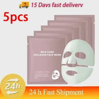 Bio Collagen Face Mask Shrink Pores Deep Hydrating Overnight Mask Moisturizing Refreshing Brightening Face Skin Care