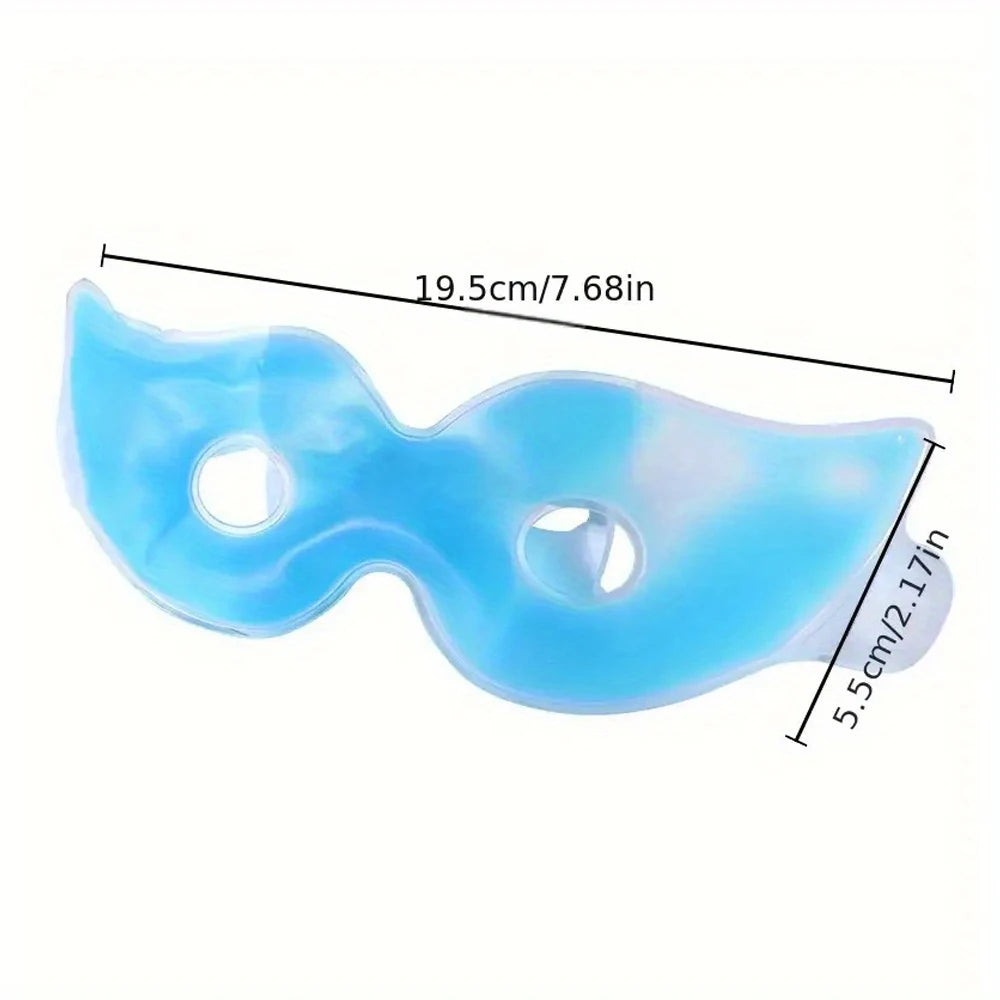 Ice Gel Eye Mask Reuseable Face Mask Cooling Eyes Care Relaxation Relieve Fatigue Cold Relieve Facial Edema Beauty Skin Care