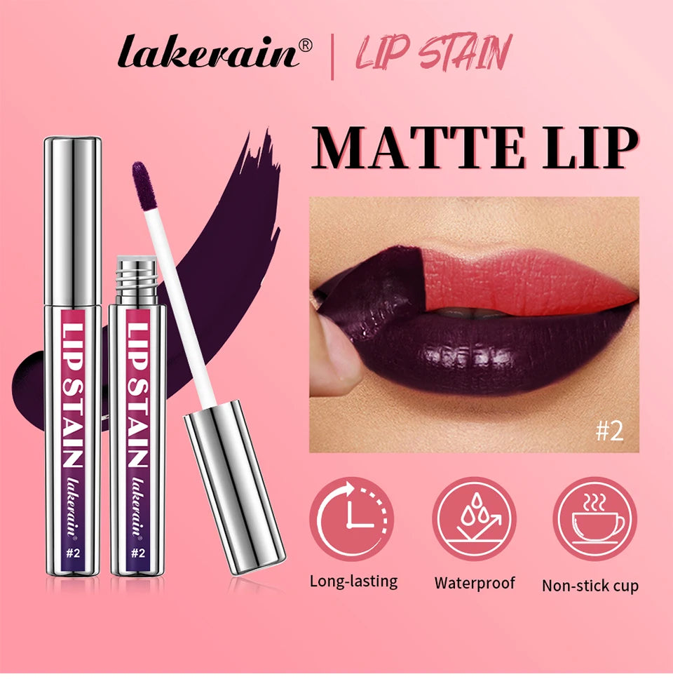 Long Lasting Lip Inks Korean Matte Lip Tint Peel Off Matte Tick for Lips Stick Free Shipping Liquid Lipstick Waterproof Makeup