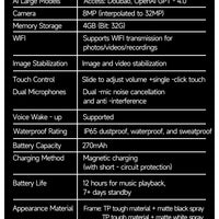 2025  Smart  Sunglasses ai smart glasses with Camera Video 8MP Translation  Bluetooth Call Music Play Men Women  Recording 100+