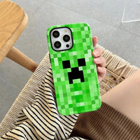 game phone case for iphone 17 16 15 14 plus 13 12 11 pro max cover Luxury funda streetwear building blocks plastic cases carcasa