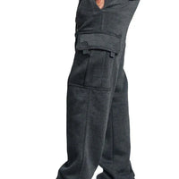 Men Cargo Loose Pants Spring Summer Male Retro Vintage Full Loose Wide Leg Pant LXDZ-ZL-5