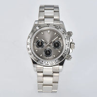 VK63 watch Luxury Men's Watch Sapphire Customizable Multi functional Chronograph Stainless Steel Case Suitable for VK63 Movement