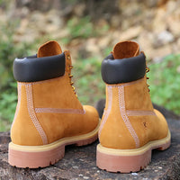 Cowhide Hiking Shoes Men Waterproof Male Motorcycle boots travel sneakers Tactical Hunting Boots Desert Combat Ankle Boots