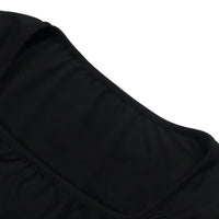 Women's Long Sleeve Tops Casual Scoop Neck Ribbed Knit Slim Fitted Basic Tee Shirts Trendy Spring Outfits