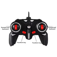 Electric RC Car 2 In 1 Transformation Robots Sports Vehicle Model Robots Boys Toys Remote Cool RC Deformation Cars Kid Toy Gifts