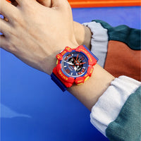 SMAEL Sport Watch for Men Waterproof Wristwatches Student Dual Display Digital Multi-function Stopwatch Clocks 8065 Male Watches