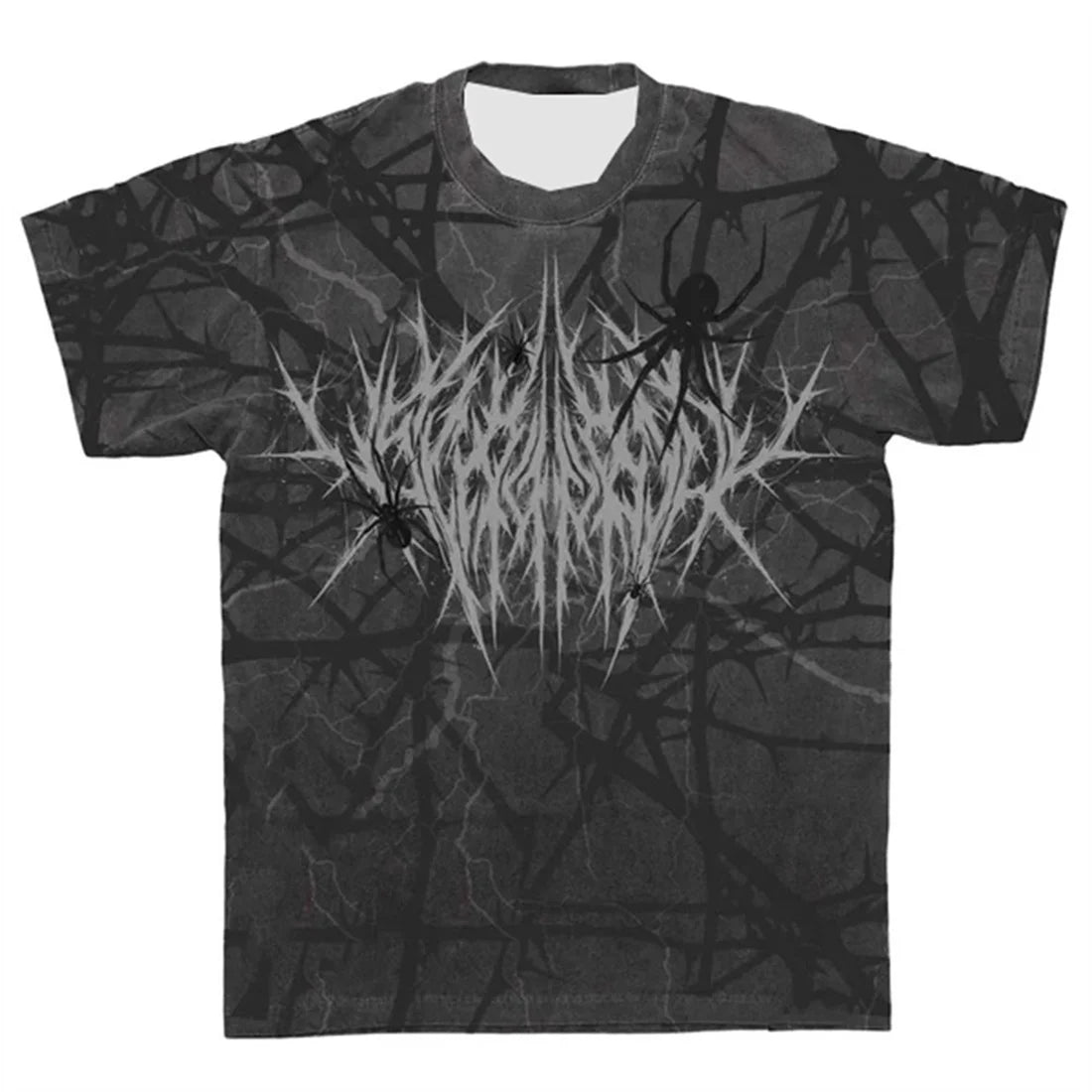 Fashion Men's Cool Trendy Gothic Style T-shirt Womens Summer Autumn 3D Printed Casual Round Neck Short Sleeve New Tee Top 2025