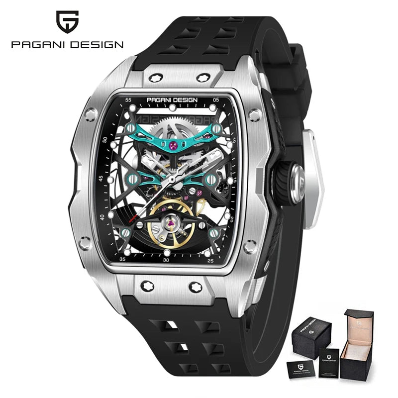 PAGANI DESIGN Automatic Watch New Men Mechanical Europe and America Watch Top Brand Sapphire Glass  50M Waterproof Watch Men