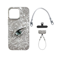 Fashion Phone Cases for iPhone 17 Air 16 Pro Max 15Pro 14Pro Personalized 3D "Devil's Eye" Design Cover Halloween Couple Case