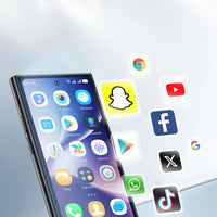 ONEMYTH S25 Pro 4.0" Mini Smartphone 2GB RAM 16GB ROM Android10.0 Face Recognition Unlock 2000mAh 3G Small Mobile Phone