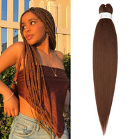 Braiding Hair Pre-stretched 26Inch Hair Extensions for Afro Crochet Braids Synthetic Fake Hair DIY Multi-Color Optio Jumbo Braid