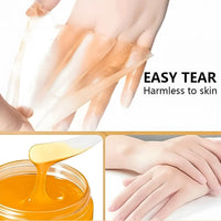 50g Turmeric Vitamin C Hand and Foot Mask, Plant Care, Moisturizing and Moisturizing, Instant Wash, Smooth Repair, Light Skin Nutrition, One Step Fresh Skin