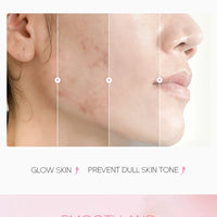 LAIKOU Sakura Kit Skin Care Sets Moisturizing and Reducing Fine Lines Cleansing Pore Product 5-Piece Korean Christmas Gift Set