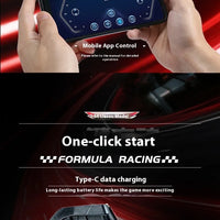 2025 New RC car August  Product 1:64 Mini Alloy Car Model, Adjustable Lighting Formula Racing, Children's Remote Control Car