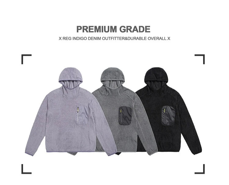 Hooded Pullover: Lightweight Breathability + Long-Lasting Warmth, Redefining Urban Outdoor Comfort