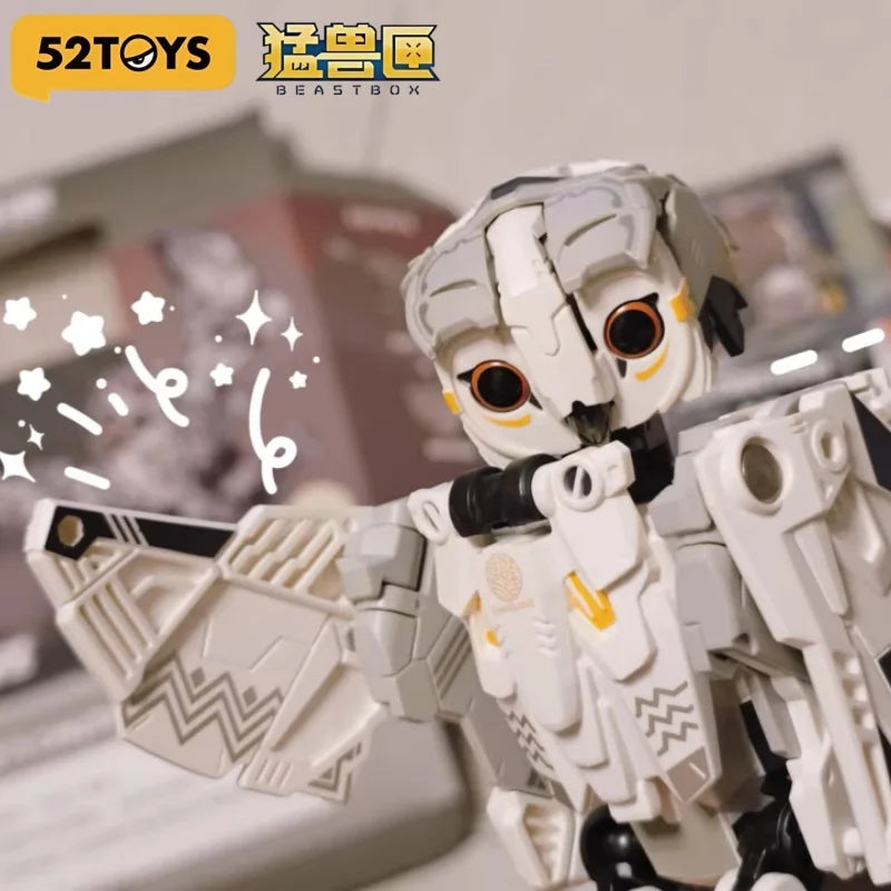 【 In Stock 】 52toys Beast Box Chimelong Octopus Wild Boar Owl Transformation Toy Mobile Model Trendy Handheld Trendy