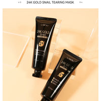 LAIKOU Sakura 24K Gold Peeling Face Mask Anti Wrinkle Whitening Acne Blackhead Removal Facial Tear Off Mask Skin Care Products