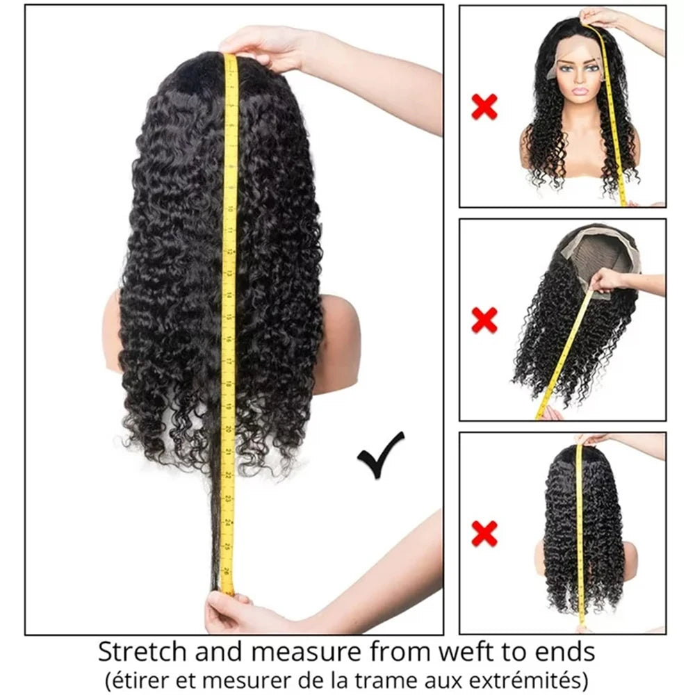 Beginner Friendly 3 In 1 Half Wig Human Hair Kinky Curly Coily Half Wig Invisible Drawstring Glueless Curly Flip Over Wig 180%