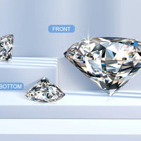 Premium D Color Moissanite Stone with GRA Certificate 0.1-10.0ct Moissanita Loose Gemstones Pass Diamond Tester Wholesale Prices