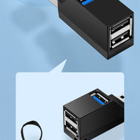 Elough HUB USB Type C High Speed Cable Splitter USB 3.0 Multipuertos HUB Adapter Extender For PC Portable USB Disk Card Reader