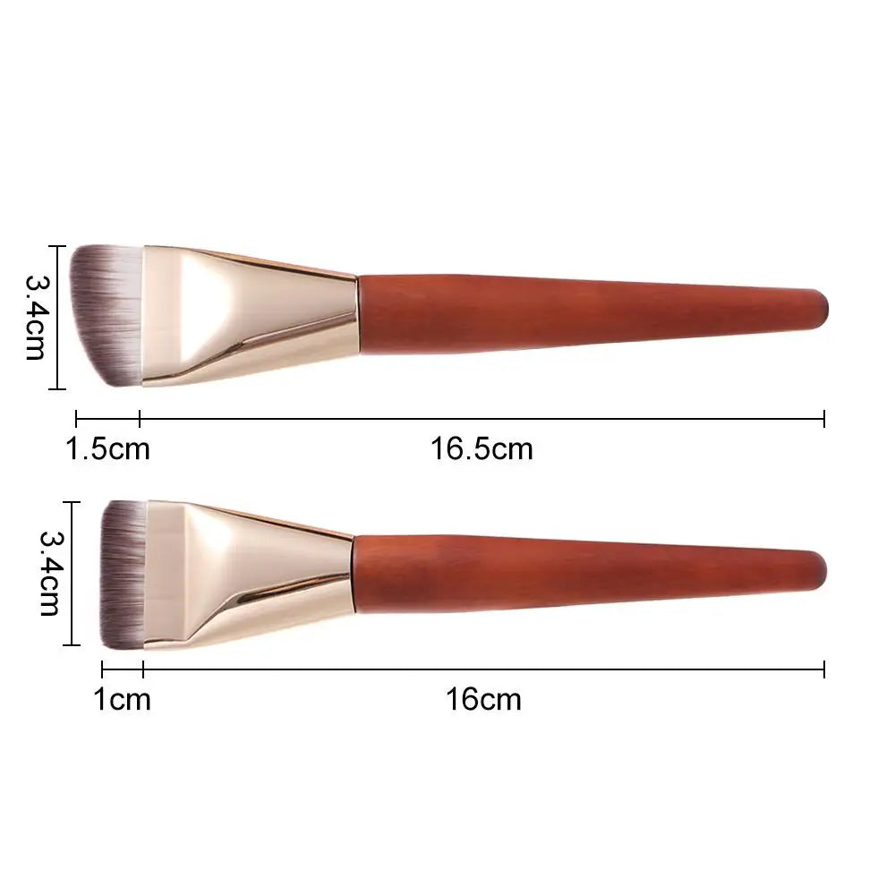Make Up Tools Ultra Thin Foundation Brush Soft Lightweight Flat Contour Brush Bevel Design Smooth Makeup Brushes Women