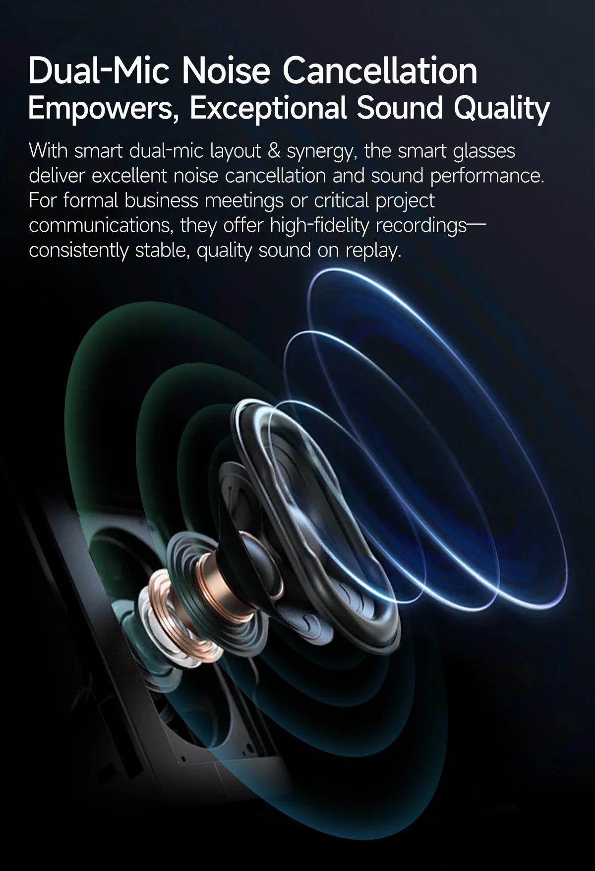 Smart AI Translation Smart Glasses Take Photos Recognizing Objects 4K Camera Bluetooth Music Call Intelligent Recording Glasses