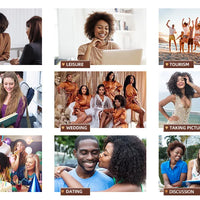 24 inch Synthetic Double Ended Dreadlock Extensions Brownish Blonde Fake Dreads Extensions Reggae Hippie Dreads for Women