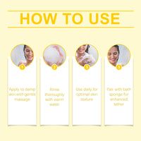 Persimmon Body Wash Remove Dirt Sweat Eliminating Odor Oil Control Exfoliating Smoothing Softening Lasting Aroma Foam Shower Gel