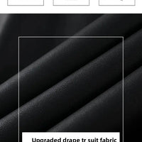 High Waist Wide Leg PU Leather Pants Women's Suit Casual Floor Length Trousers Autumn Winter New Style Loose Fit Long Pants