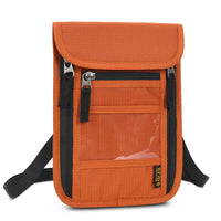 Travel Passport Bag Neck Document Bag Nylon Wallet Family Rfid Blocking Multi-Pockets Anti-Theft Credit Card Passport Holder New