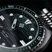 2025 New IXDAO IPOSE Automatic Mechanical Men Watch JD-X07S Dragon Scale Pattern Watch Stainless Steel BWG-9 Diving reloj hombre