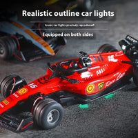 New RC car August  Product 1:64 Mini Alloy Car Model, Adjustable Lighting Formula Racing, Children's Remote Control Car