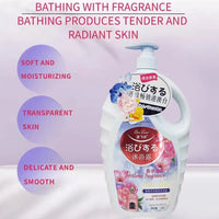 1L Shower Gel Perfume Fragrance Long-lasting Scent, Moisturizing & Hydrating Care Skin Bath Wash Body Cleanser Body Wash
