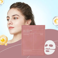 1-5pcs Bio Collagen Face Mask Shrink Pores Deep Hydrating Overnight Mask Moisturizing Refreshing Brightening Face Skin Care